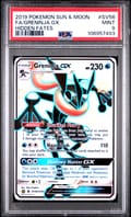 2019 Pokemon Sun & Moon Hidden Fates #SV56 Full Art / Greninja Gx