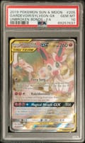 2019 Pokemon Sun & Moon Unbroken Bonds Gardevoir/Sylveon Gx Unbroken Bonds-Fa #205 PSA 10