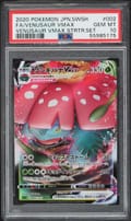 2020 Pokemon Japanese Sword & Shield Venusaur Vmax Starter Set Full Art / Venusaur Vmax #002 PSA 10
