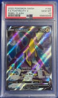 2020 Pokemon Sword & Shield Rebel Clash Fa/Toxtricity V Rebel Clash #182 PSA 10