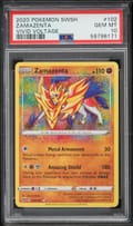 2020 Pokemon Sword & Shield VIVID Voltage Zamazenta VIVID Voltage #102 PSA 10