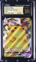 2020 Vivid Voltage Pikachu VMAX Holo #044/185 CGC 10 Pristine