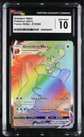 2021 Fusion Strike Greedent VMAX Rainbow Rare Holo #272/264 CGC GM10