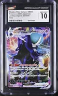 2021 Jet-Black Spirit Shadow Rider Calyrex VMAX Holo #037/070 CGC GM10