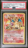 2021 Pokemon Celebrations Classic Collection Charizard-Holo #4 PSA 10