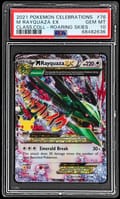 2021 Pokemon Celebrations Classic Collection M Rayquaza Ex #76 PSA 10