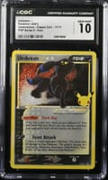 2021 Pokemon Celebrations - Classic Collection Umbreon â?? POP Series 5 Holo #17/17 CGC 10