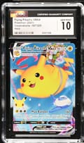 2021 Pokemon Celebrations Flying Pikachu VMAX Holo #007/025 CGC 10