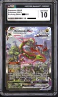 2021 Pokemon Evolving Skies 218/203 Rayquaza VMAX Secret Rare Holo