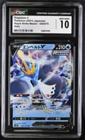 2021 Pokemon Rapid Strike Master Japanese Empoleon V Holo #026/070 CGC 10