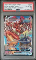2021 Pokemon Sword & Shield Chilling Reign Fa/Blaziken Vmax Chilling Reign-Secret #201 PSA 10