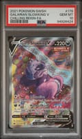 2021 Pokemon Sword & Shield Chilling Reign Galarian Slowking V Chilling Reign-Fa #179 PSA 10