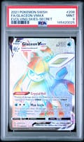 2021 Pokemon Sword & Shield Evolving Skies Fa / Glaceon Vmax Evolving Skies-Secret #208 PSA 9
