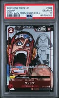 2022 One Piece Japanese 25th Anniversary Premium Card Collection Usopp #002 PSA 10