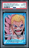 2022 One Piece Japanese Op01-Romance Dawn Donquixote Doflamingo Alternate Art #060 PSA 10