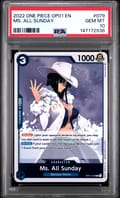 2022 One Piece Op01-Romance Dawn Ms. All Sunday #079 PSA 10