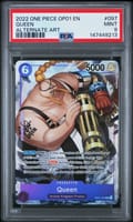 2022 One Piece Op01-Romance Dawn Queen Alternate Art #097 PSA 9