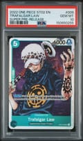 2022 One Piece Starter Deck St02-Worst Generation Trafalgar Law Super Pre-Release #009 PSA 10