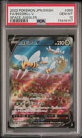 2022 Pokemon Japanese Sword & Shield Space Juggler Full Art / Beedrill V #069 PSA 10