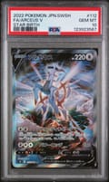 2022 Pokemon Japanese Sword & Shield Star Birth Full Art / Arceus V #112 PSA 10