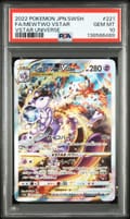 2022 Pokemon Japanese Sword & Shield Vstar Universe Fa / Mewtwo Vstar Vstar Universe #221 PSA 10