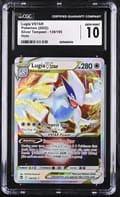 2022 Pokemon Silver Tempest Lugia VSTAR Holo #139/195 CGC 10
