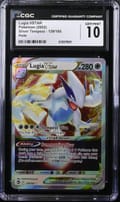 2022 Pokemon Silver Tempest Lugia VSTAR Holo #139/195 CGC 10