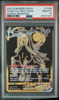 2022 Pokemon Sword & Shield Astral Radiance Fa/Sr Calyrex Vmax Astral Radiance #TG30 PSA 10