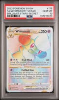 2022 Pokemon Sword & Shield Brilliant Stars Fa / Whimsicott Vstar Brilliant Stars-Secret #175 PSA 10