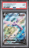 2022 Pokemon Sword & Shield Lost Origin Full Art / Aerodactyl V #180 PSA 9