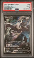 2022 Pokemon Sword & Shield Silver Tempest Fa/Lugia V Silver Tempest #186 PSA 9