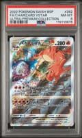 2022 Pokemon Swsh Black Star Promo Fa/Charizard Vstar Ultra-Premium Collection #262 PSA 8