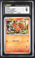2023 My First Battle Vulpix Charmander Deck CGC 9