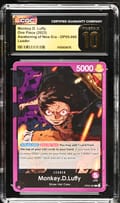 2023 One Piece Awakening of the New Era (OP05) Monkey D. Luffy #OP05-060 CGC 10  Pristine