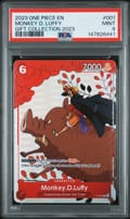 2023 One Piece Gift Collection 2023 Monkey D. Luffy #001 PSA 9