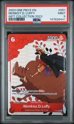 2023 One Piece Gift Collection 2023 Monkey D. Luffy #001 PSA 9