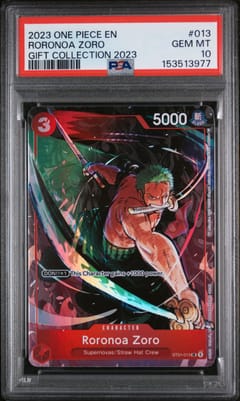2023 One Piece Gift Collection 2023 Roronoa Zoro #013 PSA 10