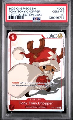 2023 One Piece Gift Collection 2023 Tony Tony Chopper #006 PSA 10