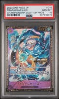 2023 One Piece Japanese Promos Trafalgar Law Championship 2023-Top Prize #010 PSA 10