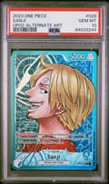 2023 One Piece Op02-Paramount War Sanji Alternate Art #026 PSA 10
