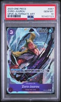 2023 One Piece Op05-Awakening of the New Era Zoro-Juurou Alternate Art #067 PSA 10