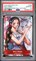2023 One Piece Premium Card Collection 25th Edition Nico Robin #008 PSA 10
