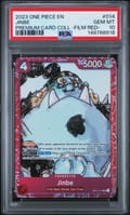 2023 One Piece Premium Card Collection -One Piece Film Red- Jinbe #014 PSA 10