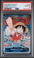 2023 One Piece Promos Monkey D. Luffy Event Pack Vol.2 #033 PSA 10