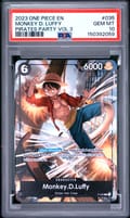 2023 One Piece Promos Monkey D. Luffy Pirates Party Vol.3 #035 PSA 10
