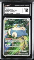 2023 Pokemon Black Star Promos - Scarlet & Violet SVPEN Snorlax 151 Elite Trainer Box (Holo) #051 CGC 10