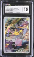 2023 Pokemon Card 151 - sv2a Japanese Pikachu Art Rare Holo #173/165 CGC 10