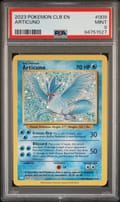 2023 Pokemon Clb-Trading Card Game Classic Blastoise & Suicune Ex Deck Articuno #009 PSA 9