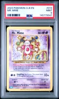 2023 Pokemon Clb-Trading Card Game Classic Blastoise & Suicune Ex Deck Mr. Mime #013 PSA 9