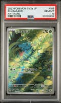 2023 Pokemon Japanese Sv2a-Pokemon 151 Bulbasaur Art Rare #166 PSA 10